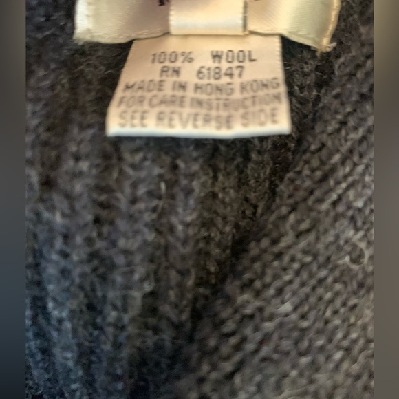 Carroll Reed wool sweater vest unisex? Grandpa vintage - Picture 10 of 10